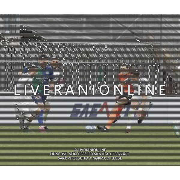 caduta arbitro marcenaro -FERALPISALO\' - ASCOLI 26a Giornata Campionato Calcio Serie BKT 24.02.2024 ©PAOLO GIAMPIETRI /AGENZIA ALDO LIVERANI SAS