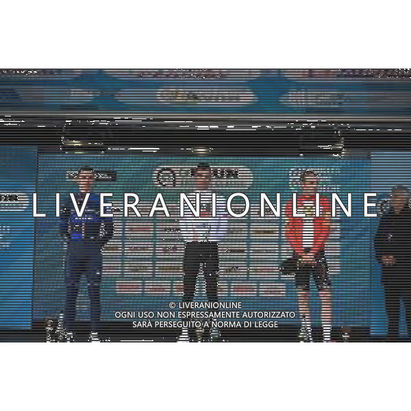 24-02-2024 Faun Ardeche Classic; 2024, Uae Team Emirates; 2024, Groupama - Fdj; 2024, Lidl - Trek; Ayuso Pesquera, Juan; Gregoire, Romain; Skjelmose Jensen, Mattias; Guilherand Granges; ©SIROTTI /AGENZIA ALDO LIVERANI SAS