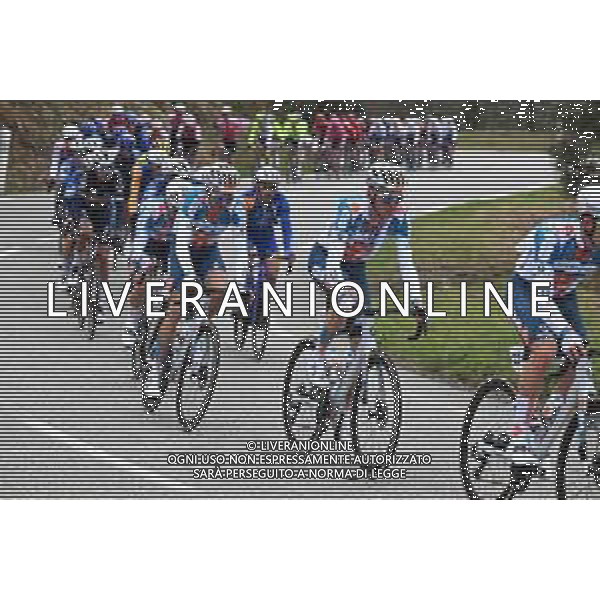 24-02-2024 Faun Ardeche Classic; 2024, Dsm - Firmenich Postnl; Bardet, Romain; Barguil, Warren; Cote Du Pin; ©SIROTTI /AGENZIA ALDO LIVERANI SAS