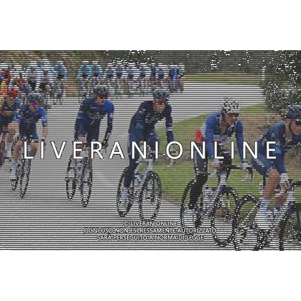 24-02-2024 Faun Ardeche Classic; 2024, Groupama - Fdj; Madouas, Valentin; Geniets, Kevin; Cote Du Pin; ©SIROTTI /AGENZIA ALDO LIVERANI SAS