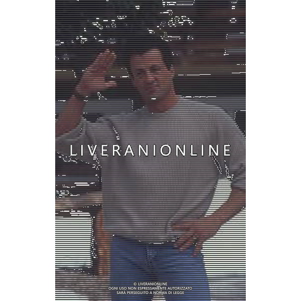 DIAP-RETROSPETTIVA SILVESTER STALLONE ATTORE NELLA FOTO SILVESTER STALLONE AG DIM STUDIO-AG ALDO LIVERANI SAS  