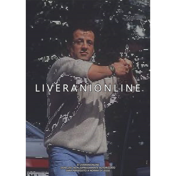 DIAP-RETROSPETTIVA SILVESTER STALLONE ATTORE NELLA FOTO SILVESTER STALLONE AG DIM STUDIO-AG ALDO LIVERANI SAS  