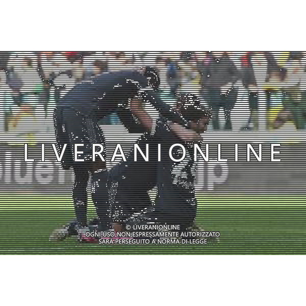 Torino 25.02.2024 Allianz Stadium @Manuela Viganti/Ag. Aldo Liverani sas Juventus vs Frosinone Campionato Calcio Serie A TIM 2023/2024 26a giornata Nella foto: Esultanze Finali ©Viganti /AGENZIA ALDO LIVERANI SAS