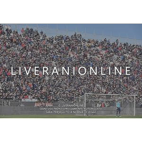 25-2-2024. Cagliari calcio- S.S.C. Napoli. 26° giornata campionato calcio italiano Serie A 2023/2024, Stadio Unipol Domus Cagliari. Foto Salvatore Moi/Agenzia Aldo Liverani s.as. Nella foto: Sconvolts, tifosi del Cagliari in casa, nella curva nord dello stadio Unipol Domus di Cagliari ©MOI SALVATORE /AGENZIA ALDO LIVERANI SAS