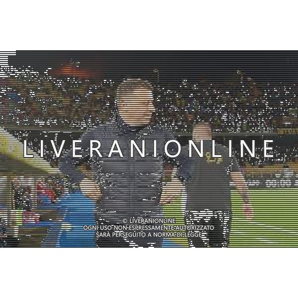 TVEM coach Roberto D’Aversa of US Lecce during the Italian soccer Serie A match Lecce vs Inter on February 25, 2024 at Via del Mare Stadium in Lecce, Italy. Photo by Emmanuele Mastrodonato/agenzia Liverani