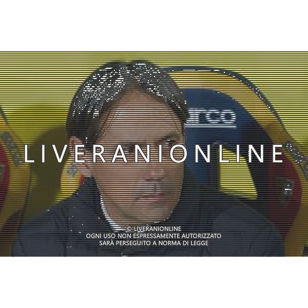 TVEM coach Simone Inzaghi of FC Inter during the Italian soccer Serie A match Lecce vs Inter on February 25, 2024 at Via del Mare Stadium in Lecce, Italy. Photo by Emmanuele Mastrodonato/agenzia Liverani