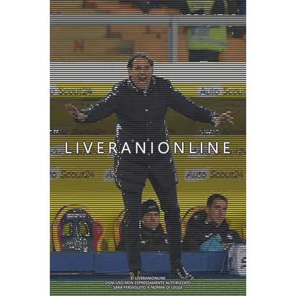 TVEM coach Simone Inzaghi of FC Inter during the Italian soccer Serie A match Lecce vs Inter on February 25, 2024 at Via del Mare Stadium in Lecce, Italy. Photo by Emmanuele Mastrodonato/agenzia Liverani
