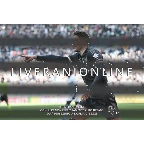Torino 25.02.2024 Allianz Stadium @Manuela Viganti/Ag. Aldo Liverani sas Juventus vs Frosinone Campionato Calcio Serie A TIM 2023/2024 26a giornata Nella foto: esultanza dusan vlahovic dopo il gol