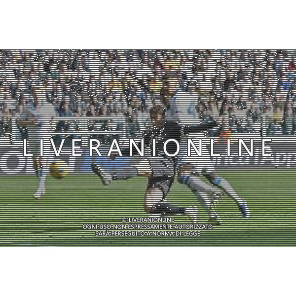 Torino 25.02.2024 Allianz Stadium @Manuela Viganti/Ag. Aldo Liverani sas Juventus vs Frosinone Campionato Calcio Serie A TIM 2023/2024 26a giornata Nella foto: occasione dusan vlahovic