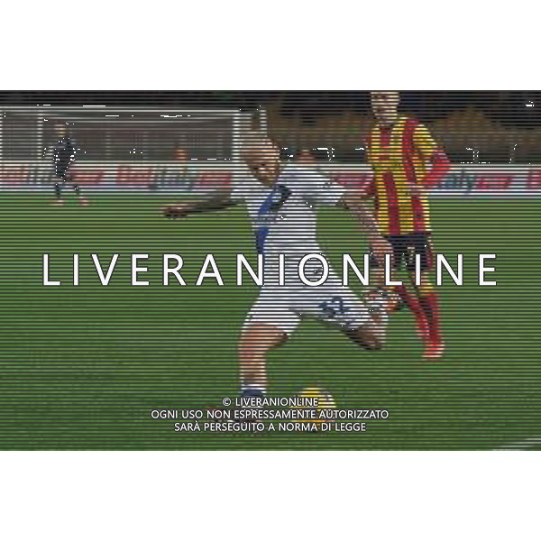 TVEM Federico Dimarco of FC Inter during the Italian soccer Serie A match Lecce vs Inter on February 25, 2024 at Via del Mare Stadium in Lecce, Italy. Photo by Emmanuele Mastrodonato/agenzia Liverani