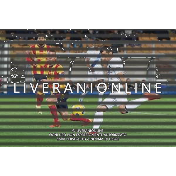 TVEM Henrikh Mkhitaryan of FC Inter during the Italian soccer Serie A match Lecce vs Inter on February 25, 2024 at Via del Mare Stadium in Lecce, Italy. Photo by Emmanuele Mastrodonato/agenzia Liverani