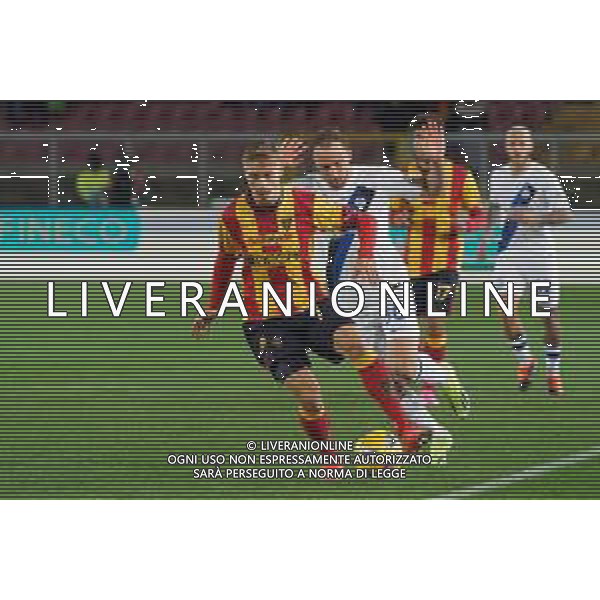 TVEM Pontus Almqvist of US Lecce and Carlos Augusto of FC Inter during the Italian soccer Serie A match Lecce vs Inter on February 25, 2024 at Via del Mare Stadium in Lecce, Italy. Photo by Emmanuele Mastrodonato/agenzia Liverani