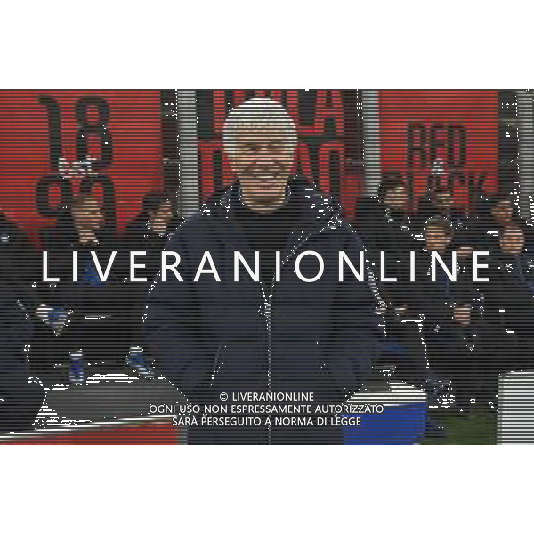 Milan vs Atalanta nella foto Gian Piero Gasperini allenatore Atalanta Milano 25-02-2024 Stadio Giuseppe Meazza - San Siro Campionato Serie A TIM - 26a giornata foto Roberto Garavaglia/Agenzia Aldo Liverani sas