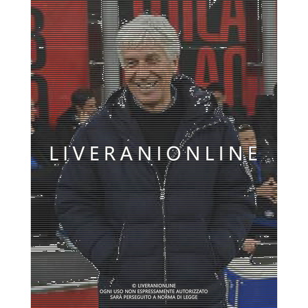 Milan vs Atalanta nella foto Gian Piero Gasperini allenatore Atalanta Milano 25-02-2024 Stadio Giuseppe Meazza - San Siro Campionato Serie A TIM - 26a giornata foto Roberto Garavaglia/Agenzia Aldo Liverani sas