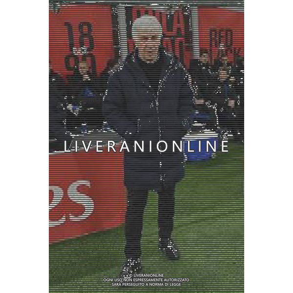 Milan vs Atalanta nella foto Gian Piero Gasperini allenatore Atalanta Milano 25-02-2024 Stadio Giuseppe Meazza - San Siro Campionato Serie A TIM - 26a giornata foto Roberto Garavaglia/Agenzia Aldo Liverani sas