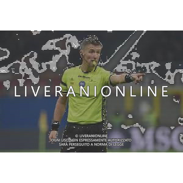 Milan vs Atalanta nella foto l\'arbitro Daniele Orsato di Schio (VI) Milano 25-02-2024 Stadio Giuseppe Meazza - San Siro Campionato Serie A TIM - 26a giornata foto Roberto Garavaglia/Agenzia Aldo Liverani sas