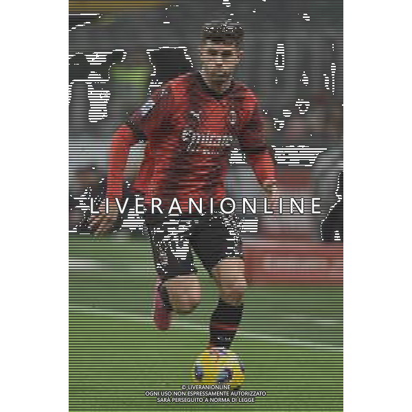 Milan vs Atalanta nella foto Christian Mate Pulisic (Milan) Milano 25-02-2024 Stadio Giuseppe Meazza - San Siro Campionato Serie A TIM - 26a giornata foto Roberto Garavaglia/Agenzia Aldo Liverani sas
