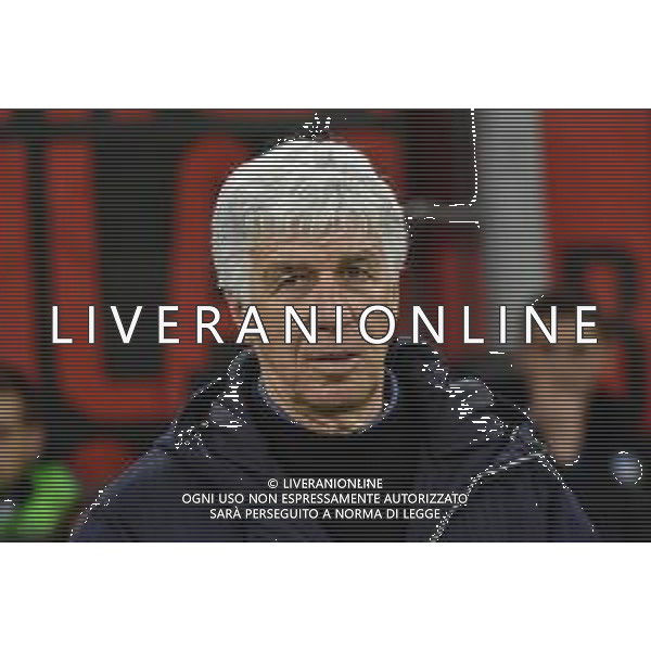 Milan vs Atalanta nella foto Gian Piero Gasperini allenatore Atalanta Milano 25-02-2024 Stadio Giuseppe Meazza - San Siro Campionato Serie A TIM - 26a giornata foto Roberto Garavaglia/Agenzia Aldo Liverani sas