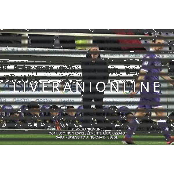 Fiorentina vs Lazio - Campionato Serie A TIM - 26 giornata - Stadio Artemioo Franchi - Firenze 26-02-2024 nella foto Vincenzo Italiano foto federico gaetan-ag ald liverani sas