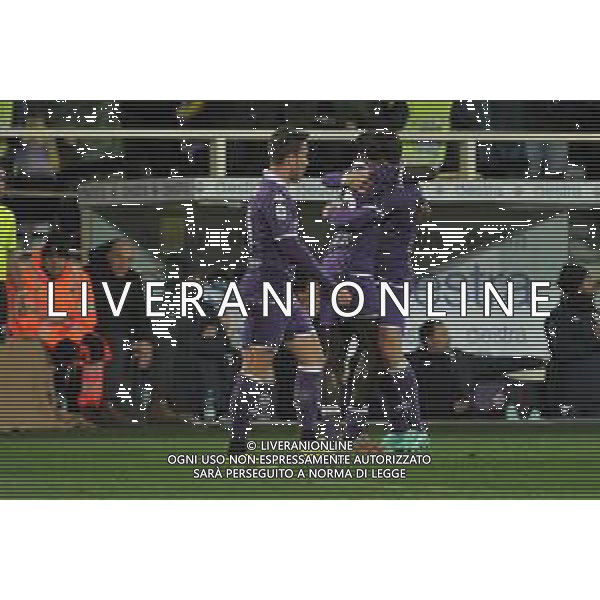 Fiorentina vs Lazio - Campionato Serie A TIM - 26 giornata - Stadio Artemioo Franchi - Firenze 26-02-2024 nella foto Esultanza Fiorentina foto federico gaetano-ag aldo liverani sas