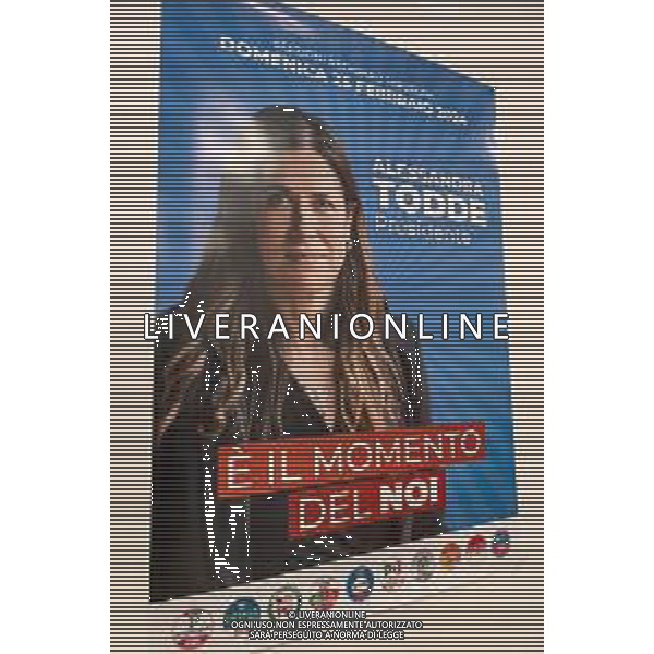 27-2-2024. Alessandra Todde è il nuovo presidente della regione Autonoma della Sardegna. Vince la coalizione di centro sinistra. Per la prima volta in Sardegna un governatore donna. Sede attesa spoglio in Via Dante, Cagliari. Foto Salvatore Moi/agenzia Aldo Liverani sas. ©MOI SALVATORE/AGENZIA ALDO LIVERANI SAS