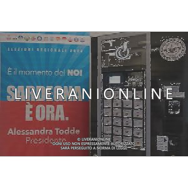 27-2-2024. Alessandra Todde è il nuovo presidente della regione Autonoma della Sardegna. Vince la coalizione di centro sinistra. Per la prima volta in Sardegna un governatore donna. Sede attesa spoglio in Via Dante, Cagliari. Foto Salvatore Moi/agenzia Aldo Liverani sas. ©MOI SALVATORE/AGENZIA ALDO LIVERANI SAS
