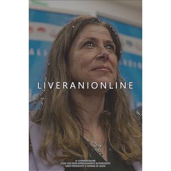 27-2-2024. Alessandra Todde è il nuovo presidente della regione Autonoma della Sardegna. Vince la coalizione di centro sinistra. Per la prima volta in Sardegna un governatore donna. Sede attesa spoglio in Via Dante, Cagliari. Foto Salvatore Moi/agenzia Aldo Liverani sas. Nella foto: Alessandra Todde (nuovo governatore della regione autonoma Sardegna) ©MOI SALVATORE/AGENZIA ALDO LIVERANI SAS