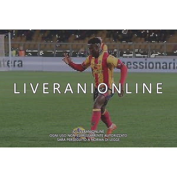 TVEM Lameck Banda of US Lecce during the Italian soccer Serie A match Lecce vs Inter on February 25, 2024 at Via del Mare Stadium in Lecce, Italy. Photo by Emmanuele Mastrodonato/agenzia Liverani