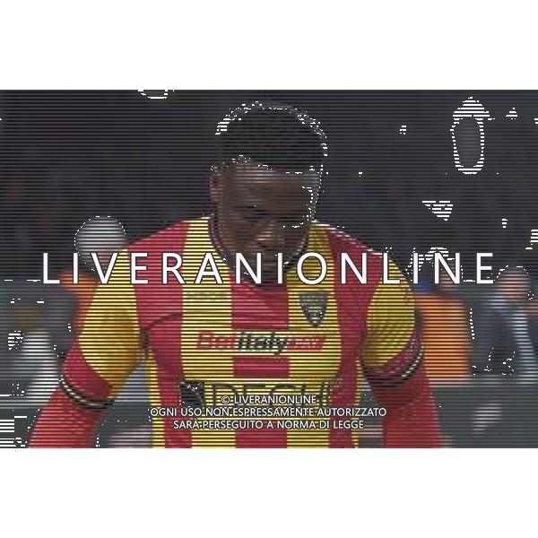 TVEM Lameck Banda of US Lecce during the Italian soccer Serie A match Lecce vs Inter on February 25, 2024 at Via del Mare Stadium in Lecce, Italy. Photo by Emmanuele Mastrodonato/agenzia Liverani