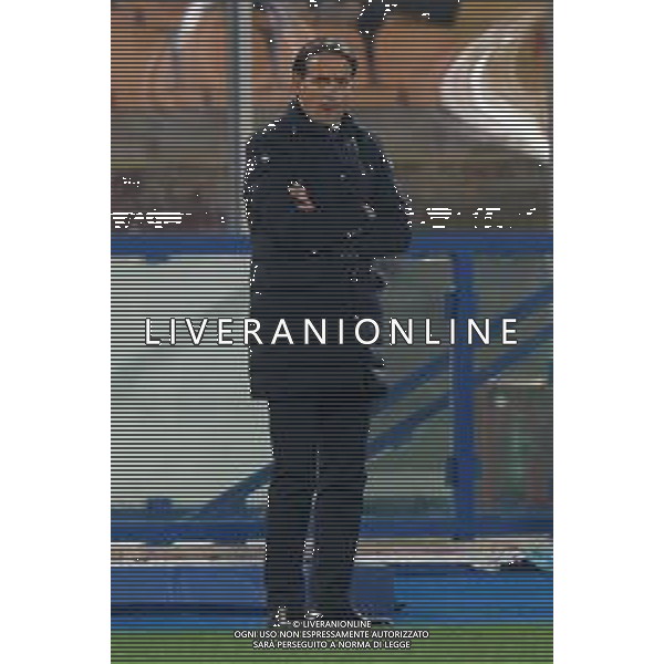 TVEM coach Simone Inzaghi of FC Inter during the Italian soccer Serie A match Lecce vs Inter on February 25, 2024 at Via del Mare Stadium in Lecce, Italy. Photo by Emmanuele Mastrodonato/agenzia Liverani