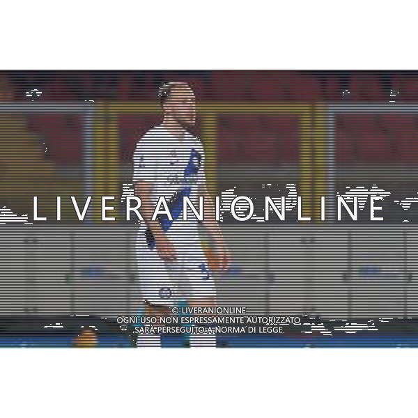 TVEM Carlos Augusto of FC Inter during the Italian soccer Serie A match Lecce vs Inter on February 25, 2024 at Via del Mare Stadium in Lecce, Italy. Photo by Emmanuele Mastrodonato/agenzia Liverani