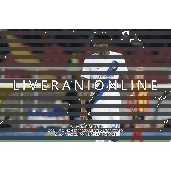TVEM Yann Aurel Bisseck of FC Inter during the Italian soccer Serie A match Lecce vs Inter on February 25, 2024 at Via del Mare Stadium in Lecce, Italy. Photo by Emmanuele Mastrodonato/agenzia Liverani