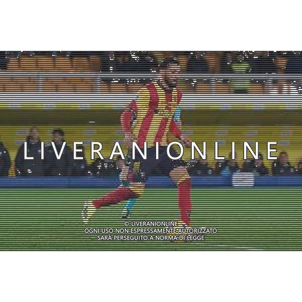 TVEM Ahmed Touba of US Lecce during the Italian soccer Serie A match Lecce vs Inter on February 25, 2024 at Via del Mare Stadium in Lecce, Italy. Photo by Emmanuele Mastrodonato/agenzia Liverani