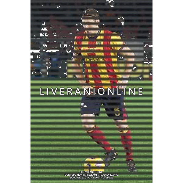 TVEM Federico Baschirotto of US Lecce during the Italian soccer Serie A match Lecce vs Inter on February 25, 2024 at Via del Mare Stadium in Lecce, Italy. Photo by Emmanuele Mastrodonato/agenzia Liverani