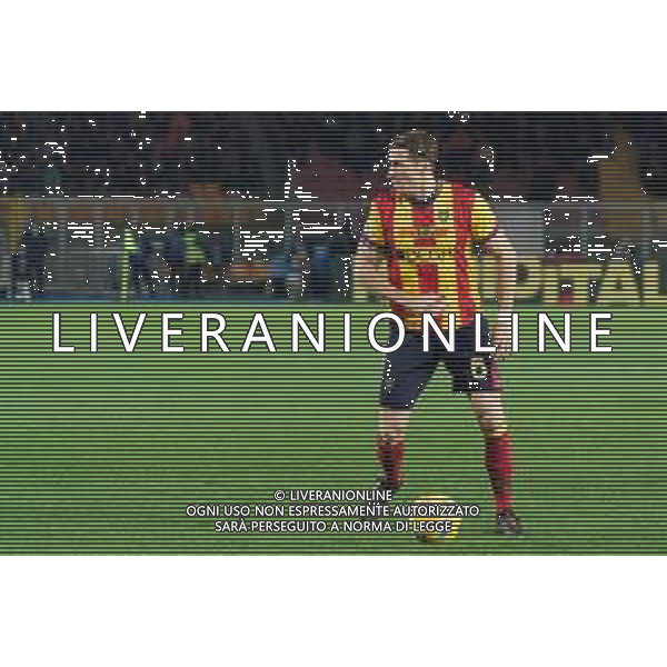 TVEM Federico Baschirotto of US Lecce during the Italian soccer Serie A match Lecce vs Inter on February 25, 2024 at Via del Mare Stadium in Lecce, Italy. Photo by Emmanuele Mastrodonato/agenzia Liverani