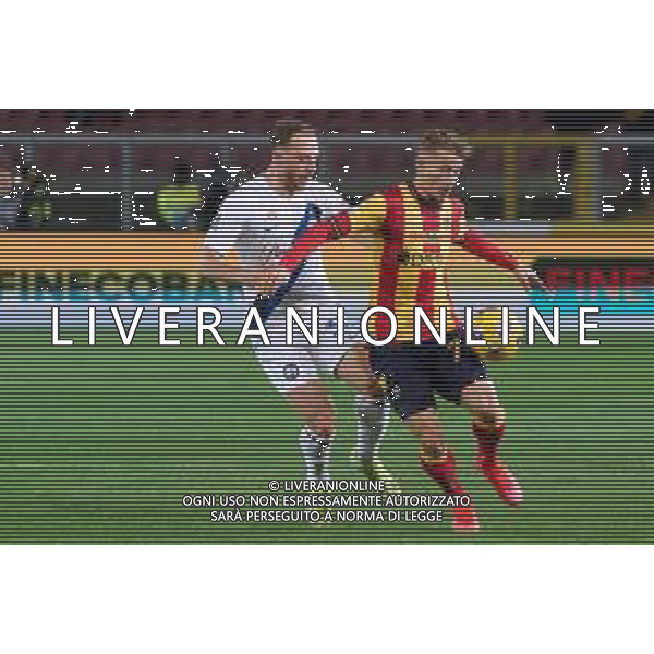 TVEM Pontus Almqvist of US Lecce in action against Carlos Augusto of FC Inter during the Italian soccer Serie A match Lecce vs Inter on February 25, 2024 at Via del Mare Stadium in Lecce, Italy. Photo by Emmanuele Mastrodonato/agenzia Liverani
