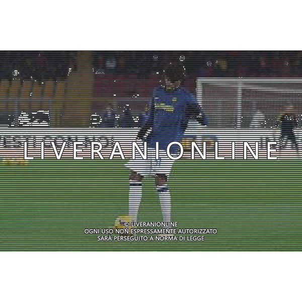 TVEM Yann Aurel Bisseck of FC Inter warms up during the Italian soccer Serie A match Lecce vs Inter on February 25, 2024 at Via del Mare Stadium in Lecce, Italy. Photo by Emmanuele Mastrodonato/agenzia Liverani
