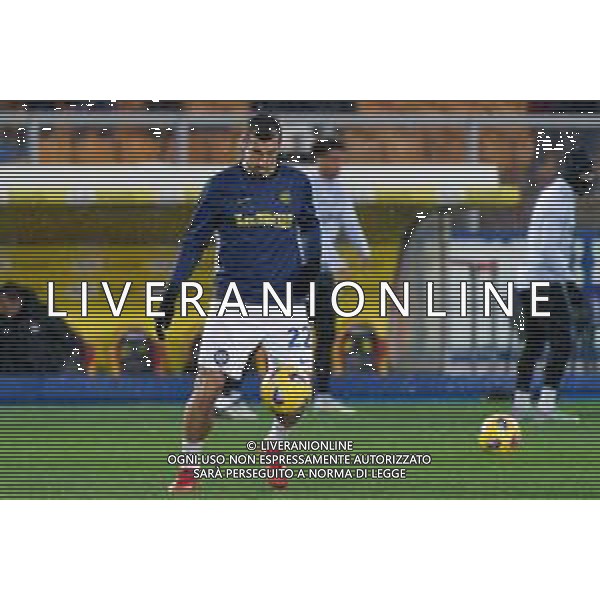 TVEM Henrikh Mkhitaryan of FC Inter warms up during the Italian soccer Serie A match Lecce vs Inter on February 25, 2024 at Via del Mare Stadium in Lecce, Italy. Photo by Emmanuele Mastrodonato/agenzia Liverani
