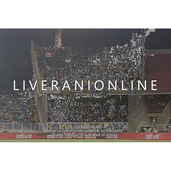 TVEM Supporters of FC Inter during the Italian soccer Serie A match Lecce vs Inter on February 25, 2024 at Via del Mare Stadium in Lecce, Italy. Photo by Emmanuele Mastrodonato/agenzia Liverani