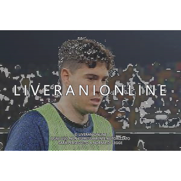 TVEM Alessandro Bastoni of FC Inter during the Italian soccer Serie A match Lecce vs Inter on February 25, 2024 at Via del Mare Stadium in Lecce, Italy. Photo by Emmanuele Mastrodonato/agenzia Liverani