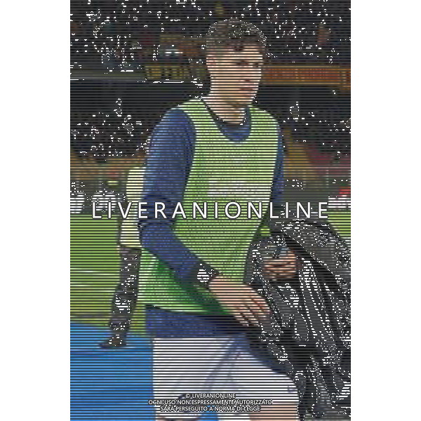TVEM Alessandro Bastoni of FC Inter during the Italian soccer Serie A match Lecce vs Inter on February 25, 2024 at Via del Mare Stadium in Lecce, Italy. Photo by Emmanuele Mastrodonato/agenzia Liverani