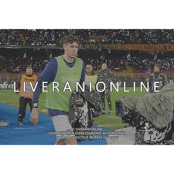 TVEM Alessandro Bastoni of FC Inter during the Italian soccer Serie A match Lecce vs Inter on February 25, 2024 at Via del Mare Stadium in Lecce, Italy. Photo by Emmanuele Mastrodonato/agenzia Liverani
