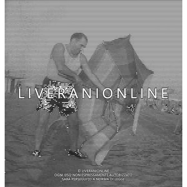 NEG-RETROSPETTIVA CARLO CAMPANINI ATTORE NELLA FOTO CARLO CAMPANINI A CAPRI NELL\'ANNO 1952 AG ALDO LIVERANI SAS