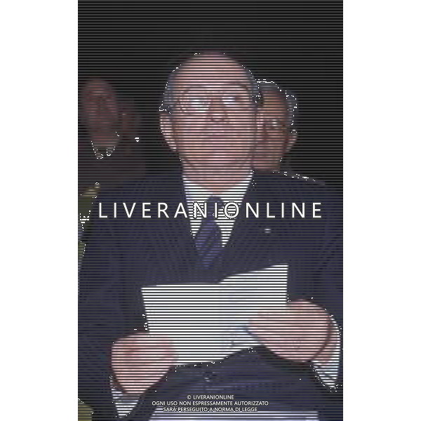 DIAP-RETROSPETTIVA LUIGI LUCCHINI INDUSTRIALE NELLA FOTO LUIGI LUCCHINI NELL\'ANNO 1987  AG ALDO LIVERANI SAS  