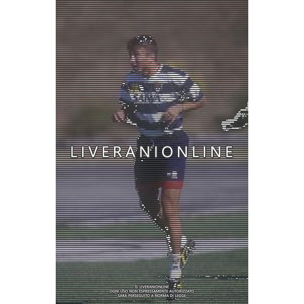 DIAP-RETROSPETTIVA DAN PETRESCU CALCIATORE NELLA FOTO DAN PETRESCU CON LA MAGLIA DEL GENOA CALCIO NELL\'ANNO 1993 AG ALDO LIVERANI SAS 