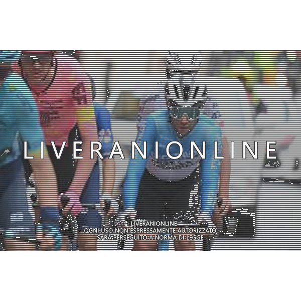 28-02-2024 Trofeo Laigueglia; 2024, Decathlon - Ag2r La Mondiale; Vendrame, Andrea; Colla Micheri; FOTO STEFANO SIROTTI-AG ALDO LIVERANI SAS