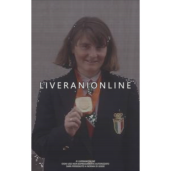DIAP-RETROSPETTIVA PAOLA MAGONI SCI NELLA FOTO PAOLA MAGONI NELL\'ANNO 1984 ALLE OLIMPIADI INVERNALI A SARAJEVO AG ALDO LIVERANI SAS 
