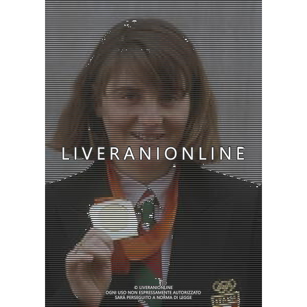 DIAP-RETROSPETTIVA PAOLA MAGONI SCI NELLA FOTO PAOLA MAGONI NELL\'ANNO 1984 ALLE OLIMPIADI INVERNALI A SARAJEVO AG ALDO LIVERANI SAS 