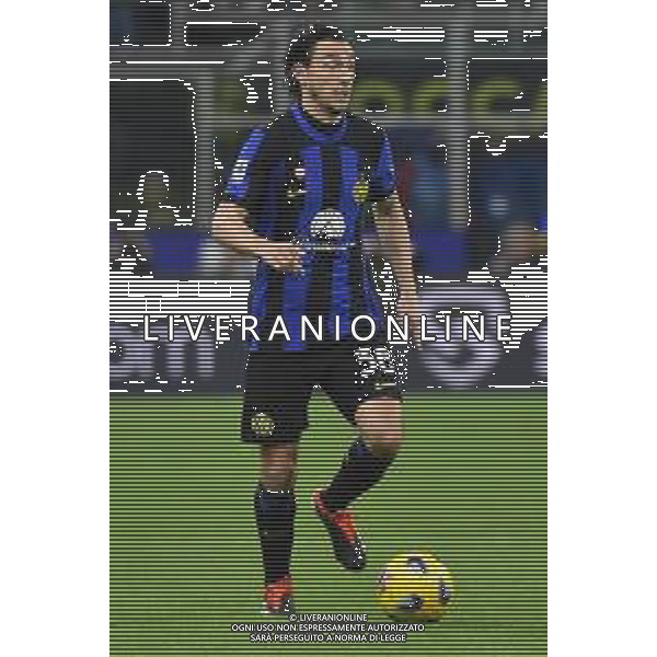 Inter vs Atalanta nella foto Matteo Darmian (Inter) Milano 28-02-2024 Stadio Giuseppe Meazza - San Siro Campionato Serie A TIM - recupero della 21a giornata foto Roberto Garavaglia/Agenzia Aldo Liverani sas