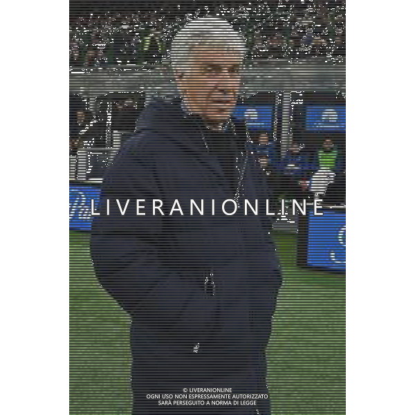 Inter vs Atalanta nella foto Gian Piero Gasperini allenatore Atalanta Milano 28-02-2024 Stadio Giuseppe Meazza - San Siro Campionato Serie A TIM - recupero della 21a giornata foto Roberto Garavaglia/Agenzia Aldo Liverani sas